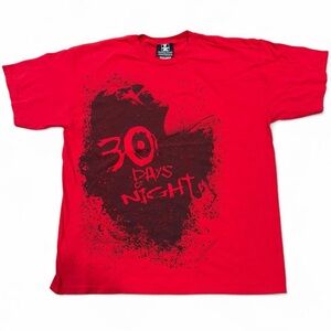 Gentle Giant red 30 Days of Night T-shirt Size XL